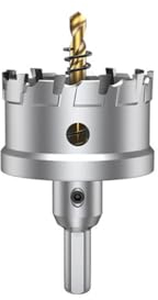 Broca perforadora de aleación, madera, metal, hierro, placa de acero, orificio escariador de perforación, sierra perforadora de 15mm-160mm, cortador de carburo, 150mm