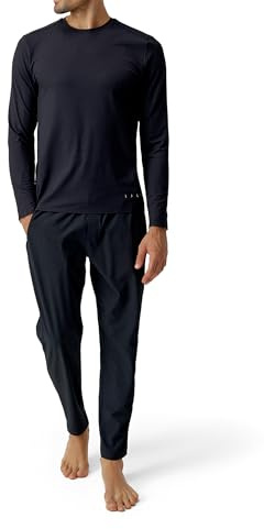 BORN LIVING YOGA Herren Jogginghose Okavango – Performance Trainingshose – Gym Fitness Laufen – Mit Reißverschlusstaschen