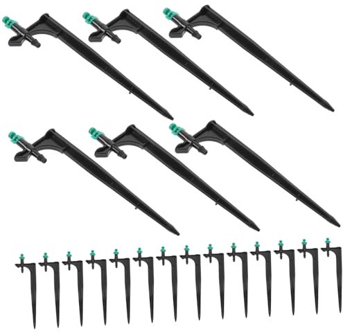 KONTONTY 20pezzi Ugello Nebulizzatore Regolabile Pz Irrigatore per Piante Ugello di Irrigazione Punta per Giardino Orto Microirrigazione Domestica