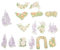 SEWACC 120 STK Pflanzen-Scrapbooking-Aufkleber Vintage-Aufkleber Sukkulenten-Pflanzenaufkleber alte Aufkleber Book Sticker Vintage Sticker Aufkleber Jahrgang DIY Bastelaufkleber Plastik