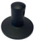 FLUVIA | Embellecedor Llave NEGRO | Pack 1 | Tapa Llave de Paso Agua | Ø69x59mm | Mando Oculto y Plafón | para Ducha Piscina, Llave Grifo Empotrado, Embellecedor Grifo Pared (oculto)