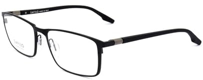 Safilo Herren BUSSOLA 05 Sonnenbrille, MATTE BLACK, 56