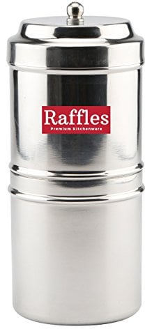 Raffles Premium Stainless Steel South Indian Coffee Filter/Drip Coffee Maker, 2-3 Cups, 150 ml