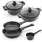 Metaltex XPERT Batteria da Cucina, Alluminio, Multicolore