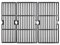 Hongso Gusseisen-Grillroste für Charbroil Performance 463377017, 463347017, 463376018P2, 463673617, 463376117, 463377117, 463377117, 4-Brenner-475 Propangasgrill , 3er-Pack, PCZ163