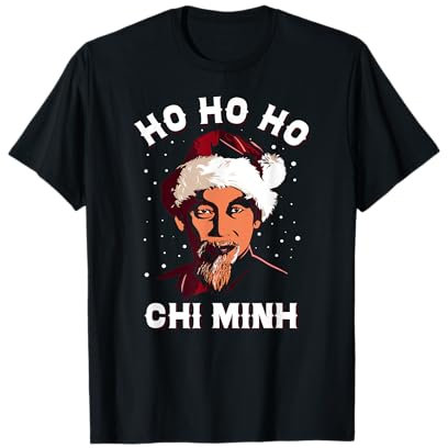Weihnachten, Ho Chi Minh, Propaganda Kommunismus, Geschenk T-Shirt