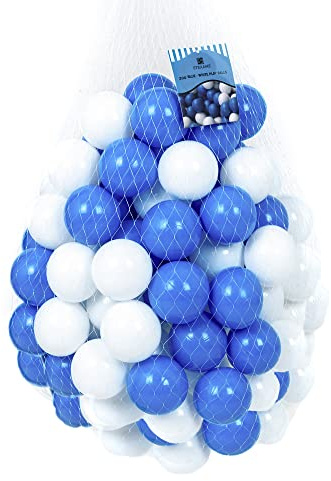 Straame Playballs, Crush-Proof, Colourful Pit Balls for Kids Baby-Approved Multi-Pack Toddler Ball Pit, Smooth Plastic Balls, No Sharp Edges, Non-Toxic & BPA Free.