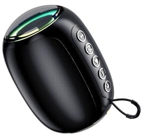 Bluetooth Speaker, 24H Playtime, Stereo Sound, With Led Light, Louder Volume & Enhanced Bass, Portable Speakers for Car, Bike, Outdoors, Shower