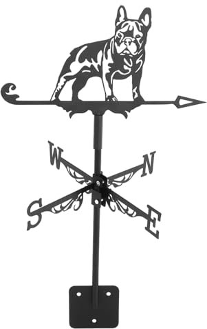 OFFSCH Girouette Girouette Montage sur Toit Décoration De Jardin Moderne Mesure De La Direction du Vent
