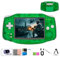 RG 34XX Console di gioco portatile retrò con sistema Linux a 64 bit Schermo IPS da 3,4 pollici Compaired con 32 GB+64 GB TF Card 3500 mAh batteria e lettore video supporta formati verde trasparente