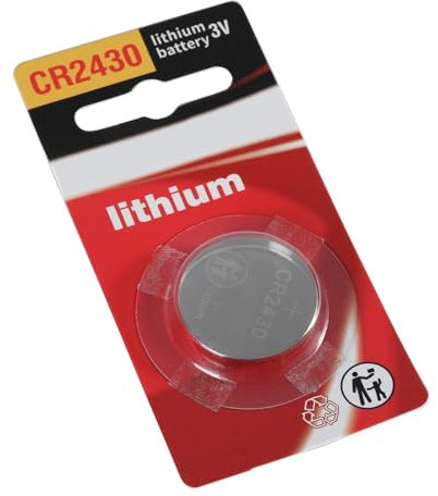 divuukyi Long Last CR2430 3V Coin Cell CR2430 3V Lithium Batteries For Car Remotes Controllers Gadgets