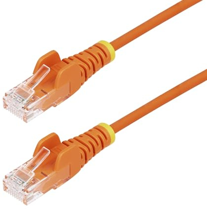 StarTech Cavo Ethernet CAT6 Slim 10m, LSZH, Arancione (N6PAT10MORS)