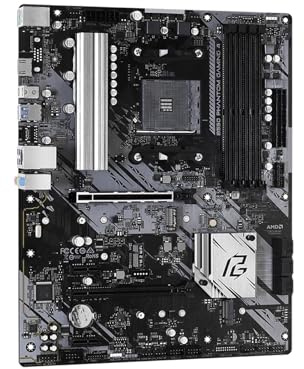 Motherboard Kit scheda madre Fit For ASRock B550 Phantom Gaming 4/AC con CPU Ryzen 5 5500, 4xDDR4 4533MHz M.2 NVME HDMI PCIe4.0 ATX AM4