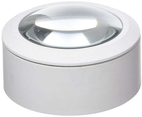Lightcraft LC1875 LED Dome Magnifier - White