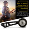 Quantum accurist Power Handle,Tbest,Angelrollengriff/-Knauf,Powergriff mit Befestigungsmaterial,Rollenersatzteile für Low-Profile-Spinning Angelrolle,Gun-Color