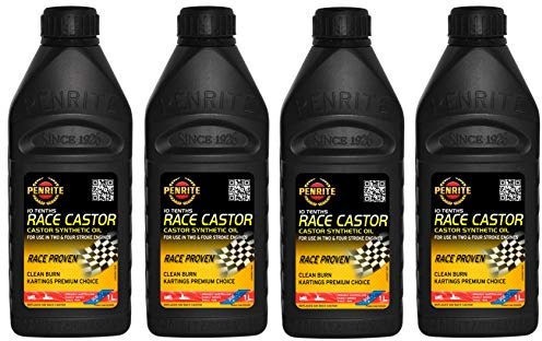 Penrite Öl 10 Tenths Race Castor Synthetisches Öl 20W40, Zweitakt-Rotation Rx7 Rx5, 4 Liter
