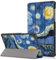 XITODA Case for Lenovo Tab M10 HD (2nd Gen) TB-X306X/TB-X306F - PU Leather Smart Shell Stand Cover Case for Lenovo Tab M10 HD (2nd Gen) 10.1 Inch 2020 Tablet(starry sky)