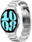 Aimtel Armband Kompatibel mit Samsung Galaxy Watch 4 40mm 44mm/Galaxy Watch 5 40mm 44mm Armband,Edelstahl Metall Ersatzarmband Armbänder für Galaxy Watch5 Pro 45mm/Galaxy Watch4 40mm/44mm Herren Damen