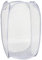 Toysrex Foldable Pop Up Mesh Washing Laundry Basket Bag Bin Hamper Toy Tidy Storage Organiser Organizer (White)