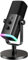 FIFINE USB/XLR Dynamic Microphone for Podcast Recording, PC Computer Gaming Streaming Mic with RGB Light, Mute Button, Headphones Jack, Desktop Stand, Vocal Mic for Singing YouTube-AmpliGame AM8