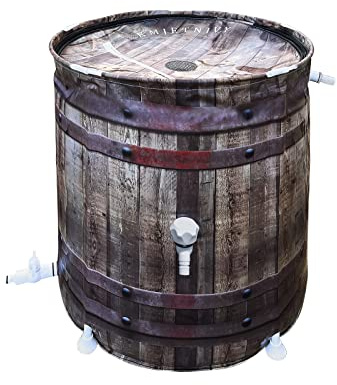 KMJETNIVY Rain Barrel Anti-Collapse Collapsible Rainwater Collection System,Portable Water Storage Tank,Garden Water Catcher