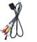 URPIZY 12V Car Stereo Radio Video Cable, 12V Car Audio for RCA Video Cable Sim Card Slot Adapter For Radio Multimedia GPS 4G 20Pin Cable Connector