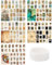 Bofanze 150 Stück 14×20cm Wandcollagen Set Vintage Poster Ästhetisches Bild Aesthetic Pictures Wandcollage Wall Collage Kit Aesthetic für Schlafsaal, Schlafzimmer Dekoration und Ledger Produktion