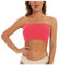 vejtmcc Soutien-gorge bandeau sans bretelles - Soutien-gorge de sport - Taille extensible - Rembourrage de yoga - Pour femme, Rose, XXL