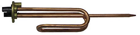 Resistencia para Termo Eléctrico de Cobre, Curva, 1200W, 230V, 280cm