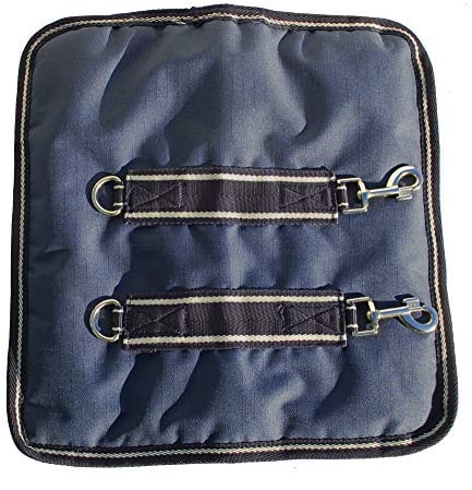 Rhinegold 0 Multi Adjustable Horse Rug Chest Expander-Navy, Universal