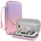 Fintie Tragetasche für Texas Instruments TI-Nspire CX II CAS/Tl-Nspire-CX-ll, TI-84 Plus/CE Farbgrafikrechner mit Netztaschen, Stifthaltern (Rosa)