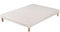 Hévéa Sélection Sommier Tapissier Volige HOTELLERIE 160x200 + 6 Pieds