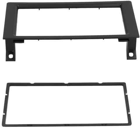 LUISAS Rahmen Radio Display Panel Dekorativer Rahmen für Saab 9‑3 2007 2008 2009 2010,Stereo Rahmen Platte Adapter Navigation Panel Rahmen