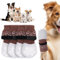 Doppelseitiger Anti Rutsch Hundesocken, Hunde Pfotenschutz mit verstellbaren Klettverschlüssen, geeignet für kleine, mittlere und große Hunde