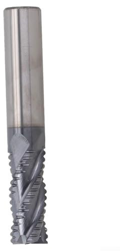 Fresa per sgrossatura in metallo duro, 4 denti, rivestimento AlTiN, per lavorazioni ad alte prestazioni (6mm)