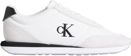 Calvin Klein Men’s Retro Mix Runner Trainers with Logo