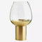 Madam Stoltz Hurricane Kerzenhalter aus Glas und Eisen, Höhe: 34 cm