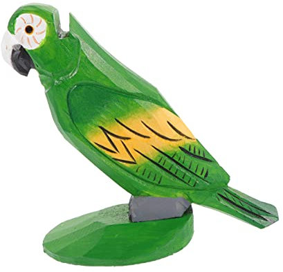 PACKOVE Tischdekoration Papagei Brillengestell Cartoon-brillenständer Präsentationsständer Für n Brillenhalter Für Tiere Brillenhalter Für Haustiere Tierbrillenständer Gläser Holz Modell