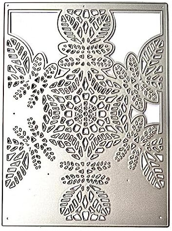 DIY Mold Making Kit Metal Cutting Dies Snowflake-Scrapbooking Knife Mold Craft Dies Stencils Photo Album Embossing Paper Making Tool DIY Art Metal Cutting Dies for Card Making