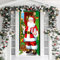 DHRUTI Weihnachtsdeko Tür Abdeckung Weihnachtsmann Tür Hängen Banner Dekoration Weihnachten Hintergrund Banner für Indoor Outdoor Winter Weihnachtsfeier Deko (Weihnachtsmann)