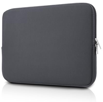 JOOEER 13 Pollici Custodia Laptop Sleeve Computer per 13,3” MacBook Air/Pro Notebook Chromebook, Custodia Borsa Sottile Antiurto, Grigio