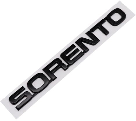 SLANNB Auto Aufkleber für Kia Sportage/Sorento, Selbstklebend Autoaufkleber Emblem Abziehbilder Dekoration Ersatz Zubehör,D D