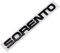 SLANNB Auto Aufkleber für Kia Sportage/Sorento, Selbstklebend Autoaufkleber Emblem Abziehbilder Dekoration Ersatz Zubehör,D D