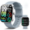 Reloj Inteligente Hombre Mujer, 1.91 HD Smartwatch con Llamadas Bluetooth, Pulsómetro/Monitor de Sueño/Podómetro, 110+ Modos Deportivo Pulsera Actividad, Impermeable IP68 Smart Watch para iOS Android
