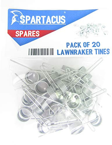 Spartacus 20x Lawn Raker Tines Springs Tynes Bosch ALR900 Lawnraker Scarifier