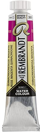 Rembrandt Tube Aquarelle 20ml Rose Quinacridone Magenta 368