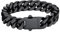Bestyle Armband für Männer Herren 12,5MM breit Fashion Kettenarmband Damen Kubanische Miami Armkette Länge 21cm Silberkette mit Geschenkbox