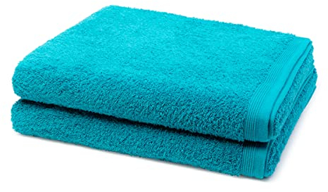 Möve - Superwuschel - 2 X Duschtuch - im Set - Baumwolle (80 X 150cm Lagoon)