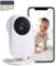 nooie Baby Monitor,Baby Monitor with Camera and Night Vision, 2KHD Video baby camera with Real-Time Cry/Motion/Sound Alerts,2-Way Audio & Alexa/Google Home Compatibility, SD Card Included or Cloud