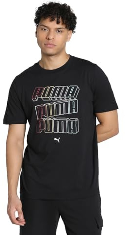 Puma Unisex ESS Logo Lab Hog Tee T-Shirts (1er Pack)